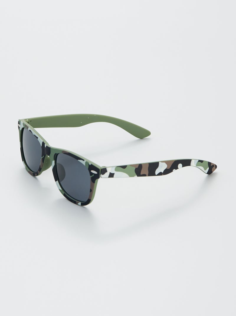 Óculos de sol 'camuflagem' VERDE - Kiabi