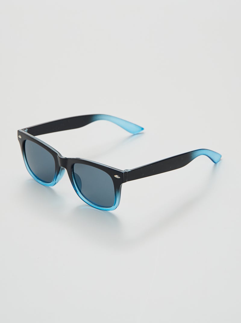 Óculos de sol com efeito dégradé Azul - Kiabi