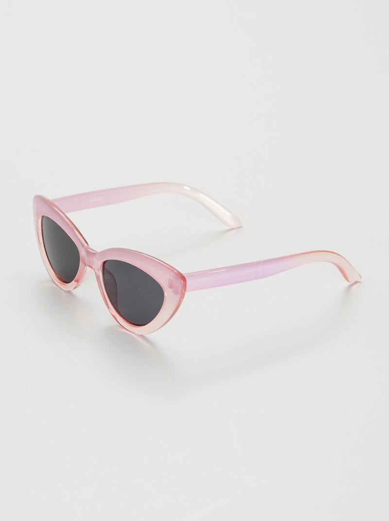 Óculos de sol estilo borboleta ROSA - Kiabi