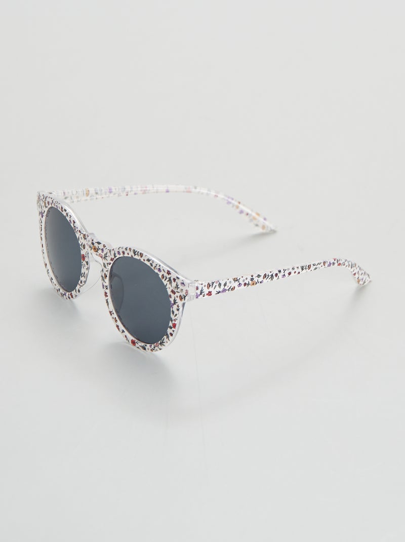 Óculos de sol UV3 BRANCO - Kiabi