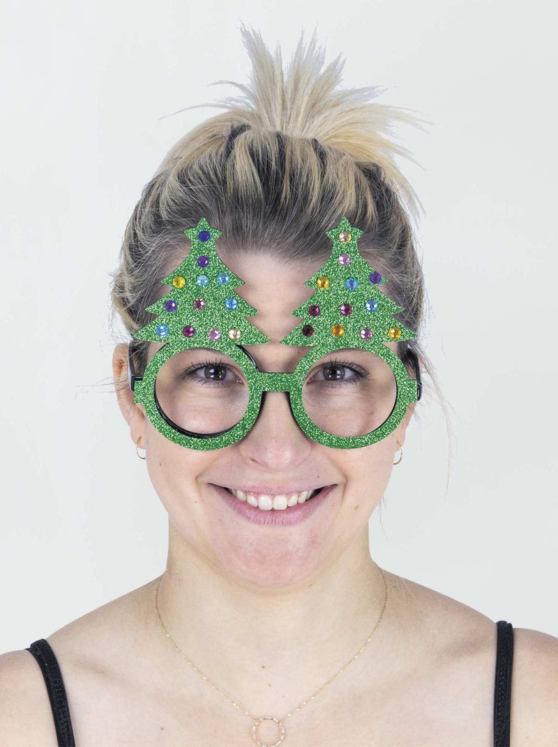 Óculos festivos - Árvores de Natal VERDE - Kiabi