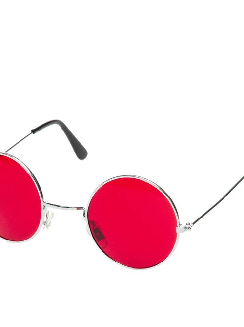 Óculos redondos de fato de hippie - Kiabi