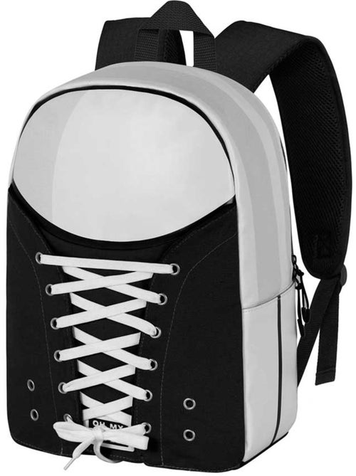 Oh My Pop Black Mochila Sneakers, Preta - Kiabi Oh My Pop Black Mochila Sneakers, Preta - Kiabi