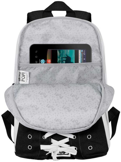 Oh My Pop Black Mochila Sneakers, Preta - Kiabi Oh My Pop Black Mochila Sneakers, Preta - Kiabi