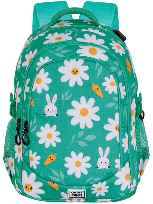 Oh My Pop Blooming Mochila Running PLUS, Turquesa - Kiabi