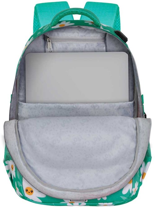 Oh My Pop Blooming Mochila Running PLUS, Turquesa - Kiabi
