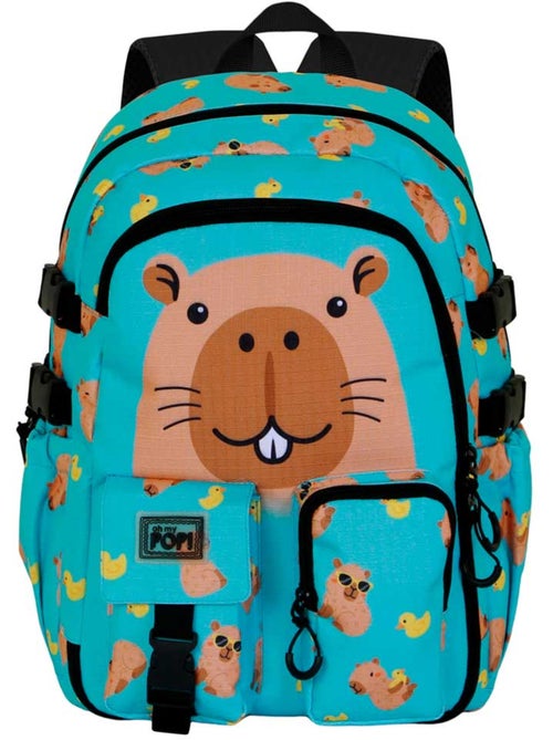 Oh My Pop Capy Mochila Haru, Verde - Kiabi