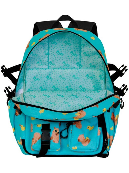 Oh My Pop Capy Mochila Haru, Verde - Kiabi