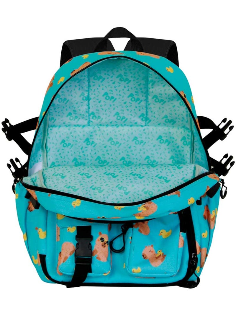 Oh My Pop Capy Mochila Haru, Verde Verde - Kiabi