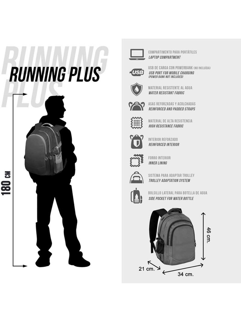 Oh My Pop Daydream Mochila Running PLUS, Rosa Rosa - Kiabi