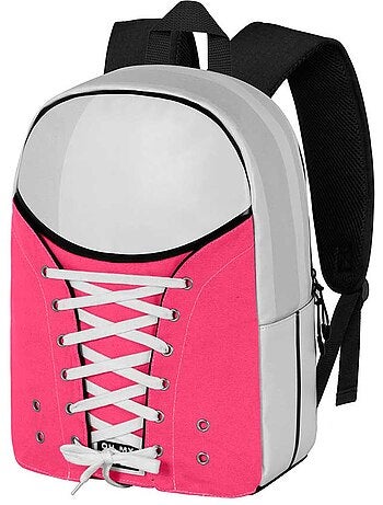 Oh My Pop Fuchsia Mochila Sneakers, Fúcsia