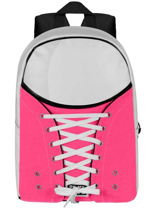 Oh My Pop Fuchsia Mochila Sneakers, Fúcsia - Kiabi Oh My Pop Fuchsia Mochila Sneakers, Fúcsia - Kiabi