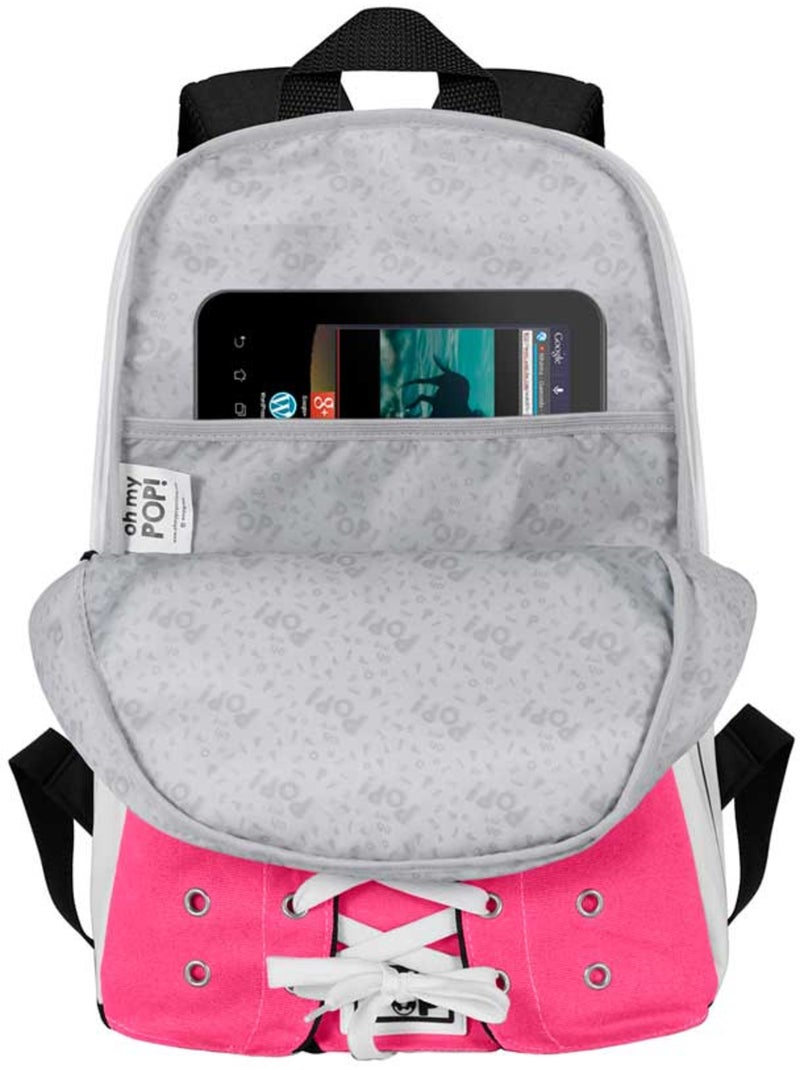 Oh My Pop Fuchsia Mochila Sneakers, Fúcsia Rosa-fúcsia - Kiabi