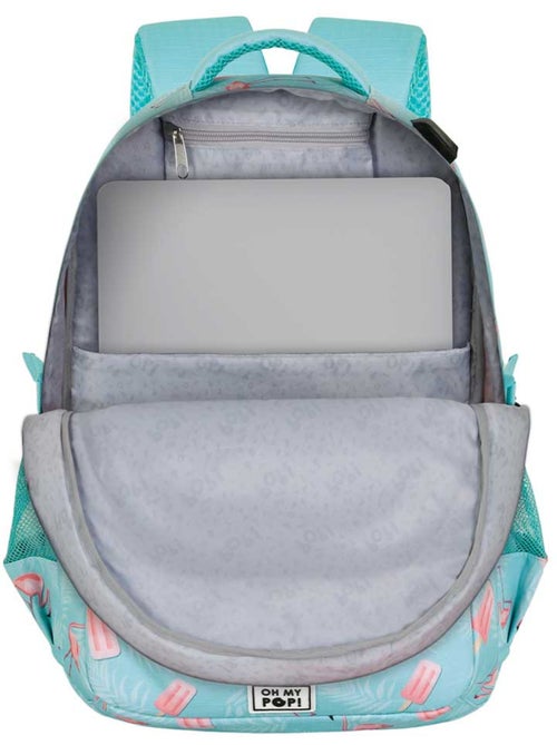 Oh My Pop Ice Flamingo Mochila Running PLUS, Turquesa - Kiabi