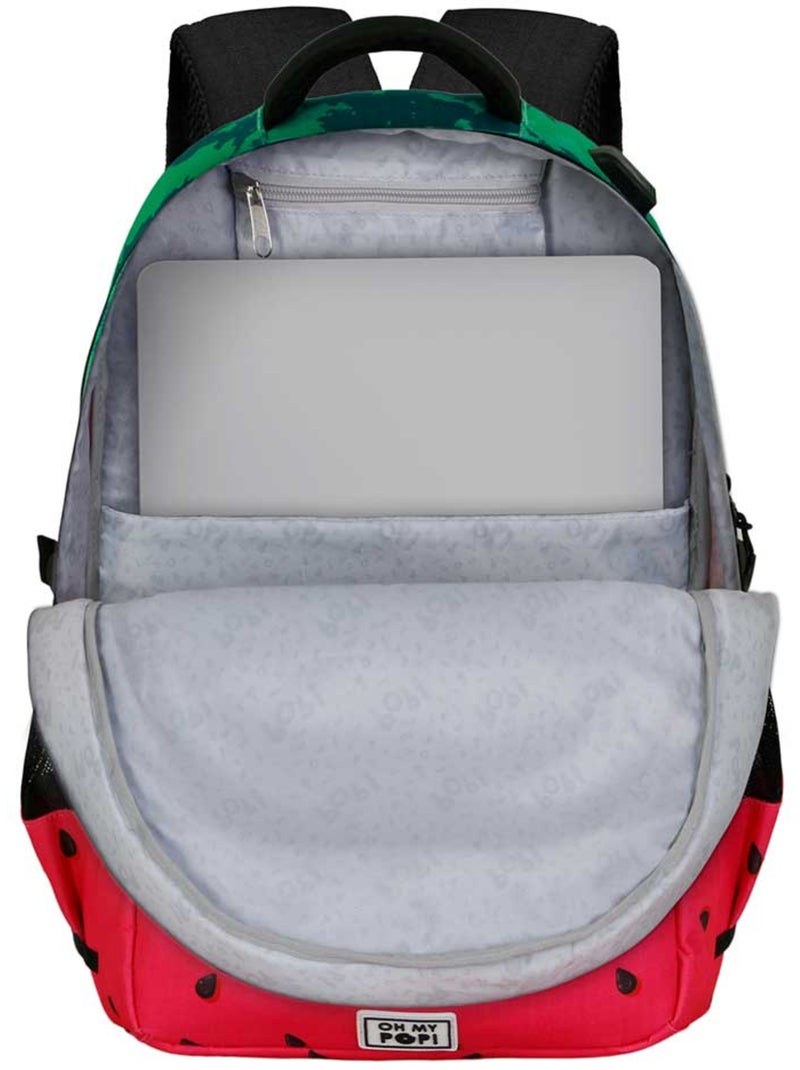 Oh My Pop Melty Melon Mochila Running PLUS, Verde Verde - Kiabi