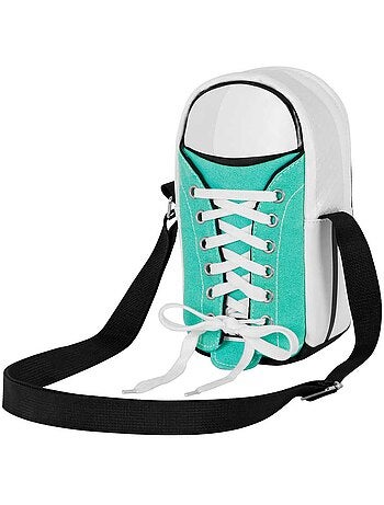Oh My Pop Black Bolsa Sneakers, Preta