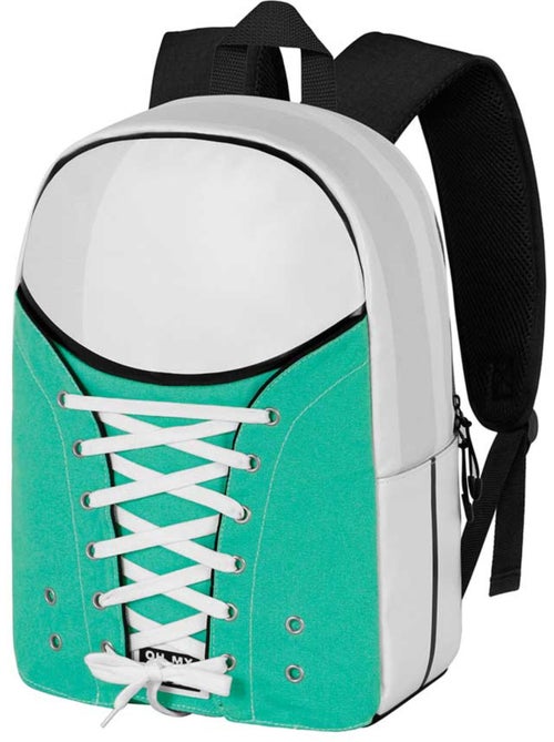 Oh My Pop Mint Mochila Sneakers, Turquesa - Kiabi Oh My Pop Mint Mochila Sneakers, Turquesa - Kiabi