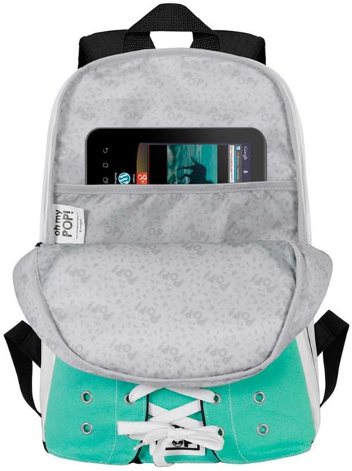 Oh My Pop Mint Mochila Sneakers, Turquesa - Kiabi Oh My Pop Mint Mochila Sneakers, Turquesa - Kiabi