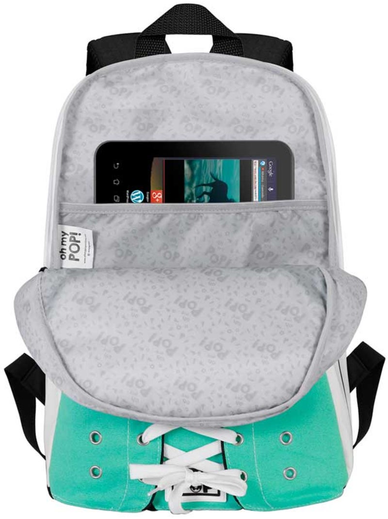 Oh My Pop Mint Mochila Sneakers, Turquesa Azul-turquesa - Kiabi