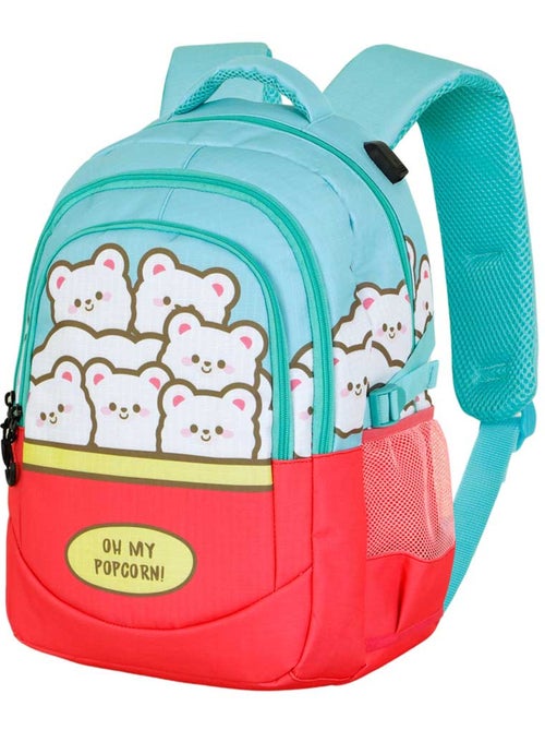 Oh My Pop Popcorn Mochila Running PLUS, Azul - Kiabi