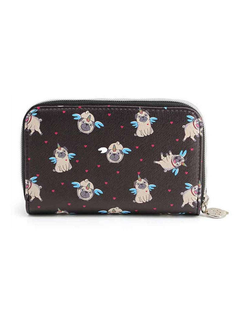 Oh My Pop Pug Carteira, Preta Preto - Kiabi