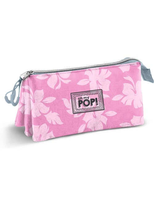 Oh My Pop Shiby Estojo Triplo, Rosa - Kiabi Oh My Pop Shiby Estojo Triplo, Rosa - Kiabi