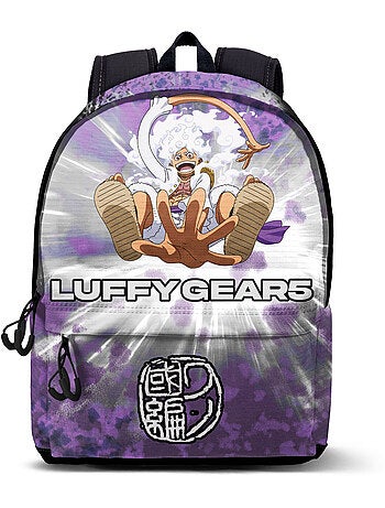 One Piece Luffy Gear 5 Mochila Pequena HS FAN, Lilás