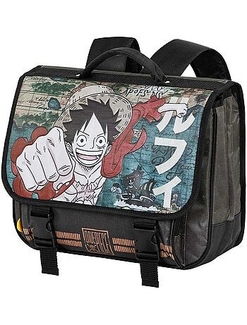 One Piece Map Mochila Cartable 2.0, Marrom
