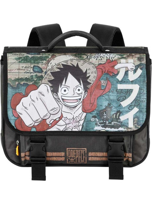 One Piece Map Mochila Cartable 2.0, Marrom - Kiabi