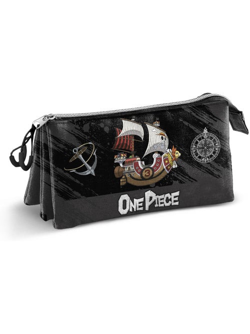 One Piece Unique Estojo Triplo, Preta - Kiabi One Piece Unique Estojo Triplo, Preta - Kiabi