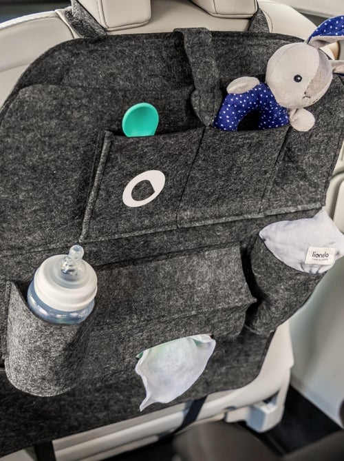 Organizador de banco automóvel 2 em 1 LIONELO Organizer – 7 bolsos de diferentes tamanhos - Kiabi Organizador de banco automóvel 2 em 1 LIONELO Organizer – 7 bolsos de diferentes tamanhos - Kiabi