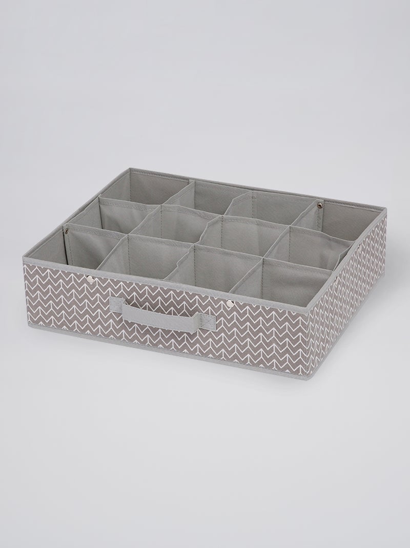 Organizador em tecido CINZA - Kiabi