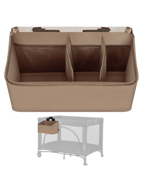 Organizador Suspenso para Berço LIONELO Sidepocket - Impermeável - 3 Compartimentos - Com Fecho - Kiabi
