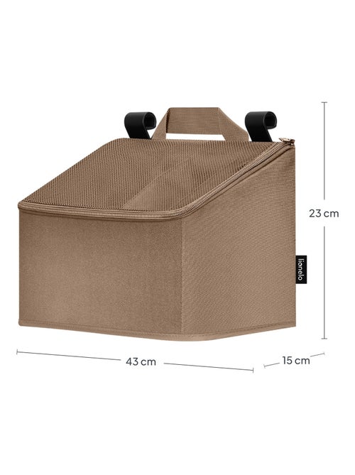 Organizador Suspenso para Berço LIONELO Sidepocket - Impermeável - 3 Compartimentos - Com Fecho - Kiabi