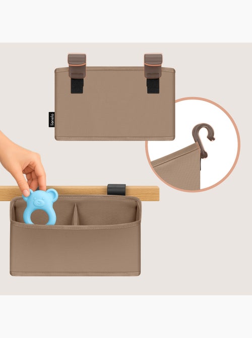 Organizador Suspenso para Berço LIONELO Sidepocket - Para Fraldas - Cesto Porta-Objetos - Kiabi