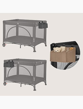 Organizador Suspenso para Berço LIONELO Sidepocket - Para Fraldas - Cesto Porta-Objetos