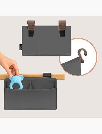 Organizador Suspenso para Berço LIONELO Sidepocket - Para Fraldas - Cesto Porta-Objetos