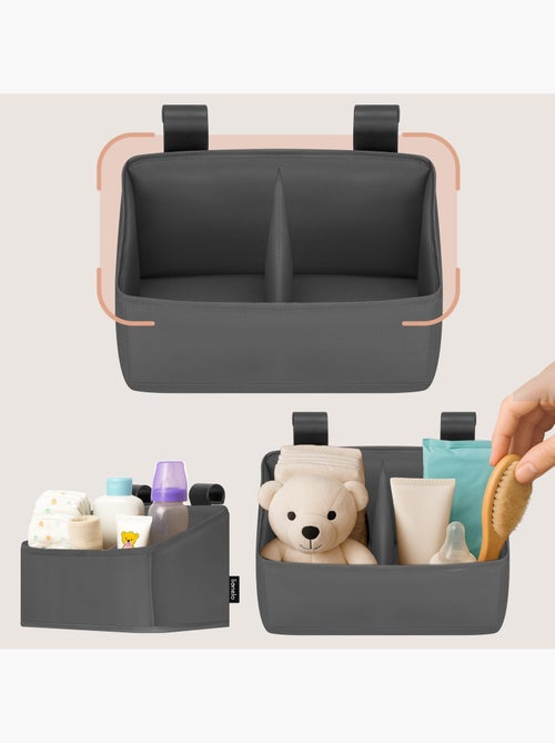 Organizador Suspenso para Berço LIONELO Sidepocket - Para Fraldas - Cesto Porta-Objetos - Kiabi