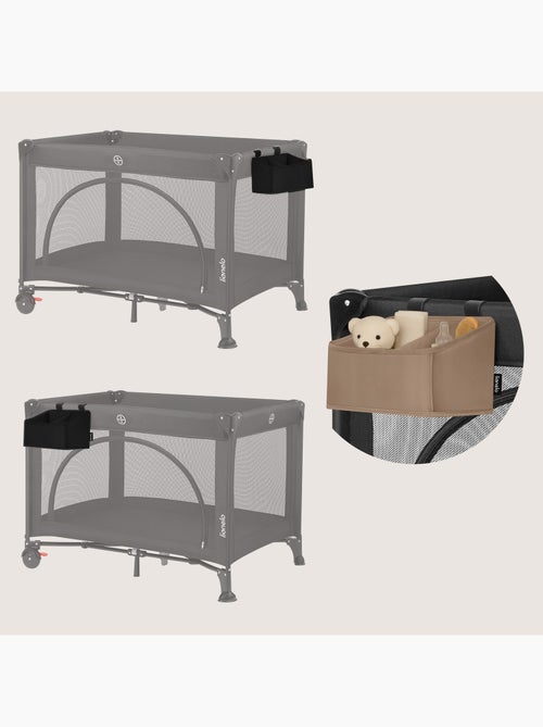 Organizador Suspenso para Berço LIONELO Sidepocket - Para Fraldas - Cesto Porta-Objetos - Kiabi