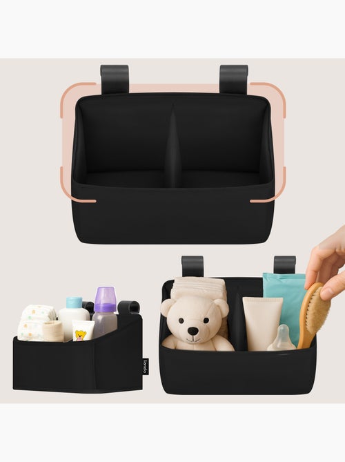 Organizador Suspenso para Berço LIONELO Sidepocket - Para Fraldas - Cesto Porta-Objetos - Kiabi