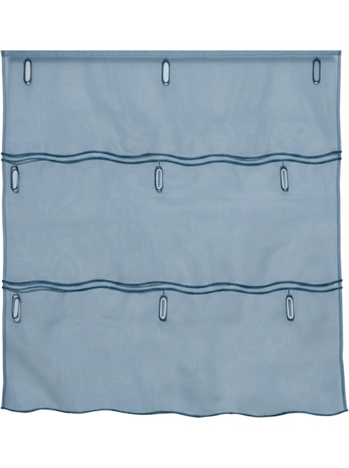 Organza lisa ajustável com casas de botão bordadas - Kiabi