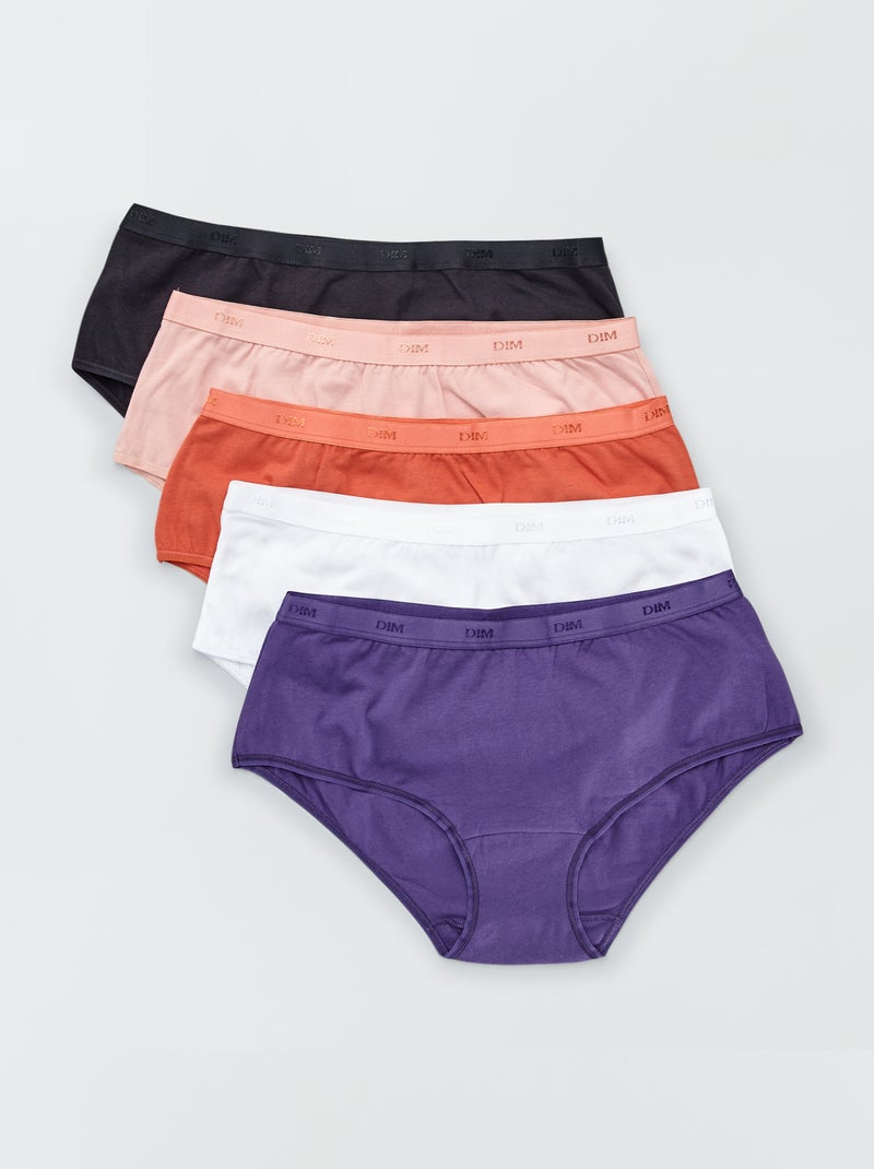 Os Pockets da 'DIM' - lote de 5 boxers BEGE - Kiabi