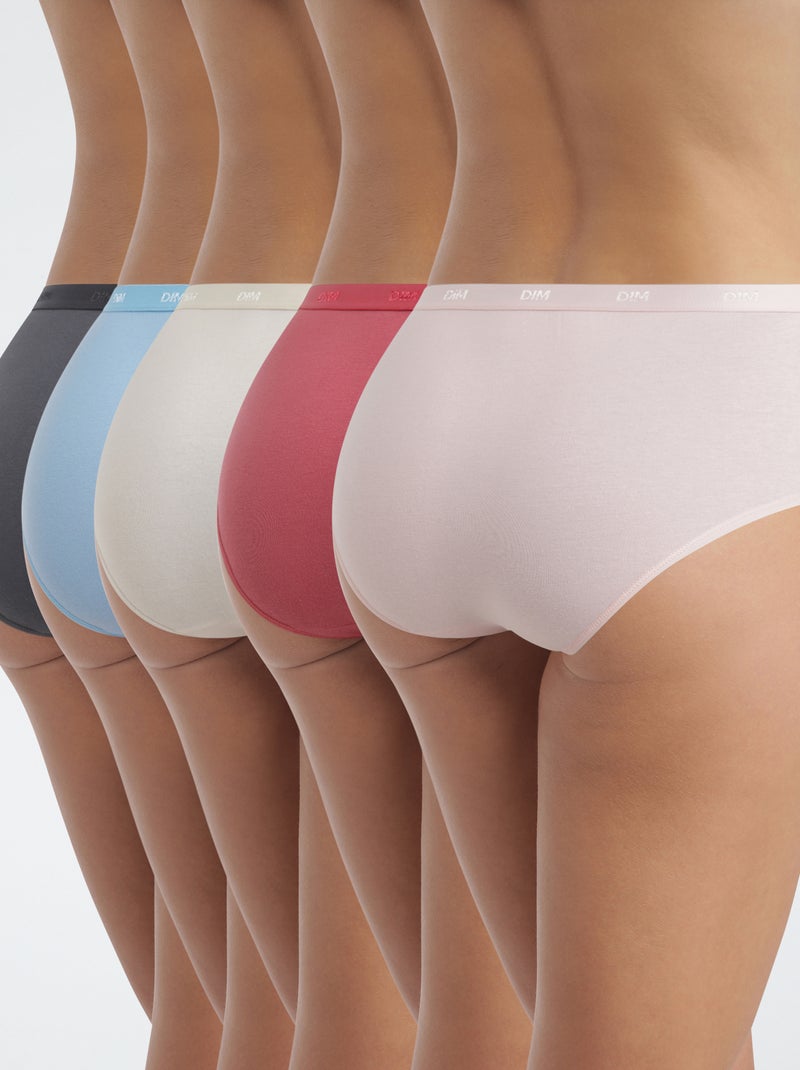 Os Pockets da 'DIM' - lote de 5 boxers Bege - Kiabi