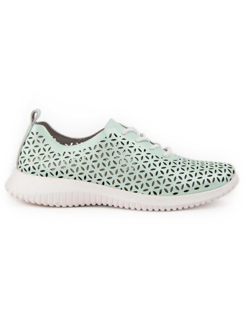 Oxford Couro Natural Purapiel Azul - Kiabi