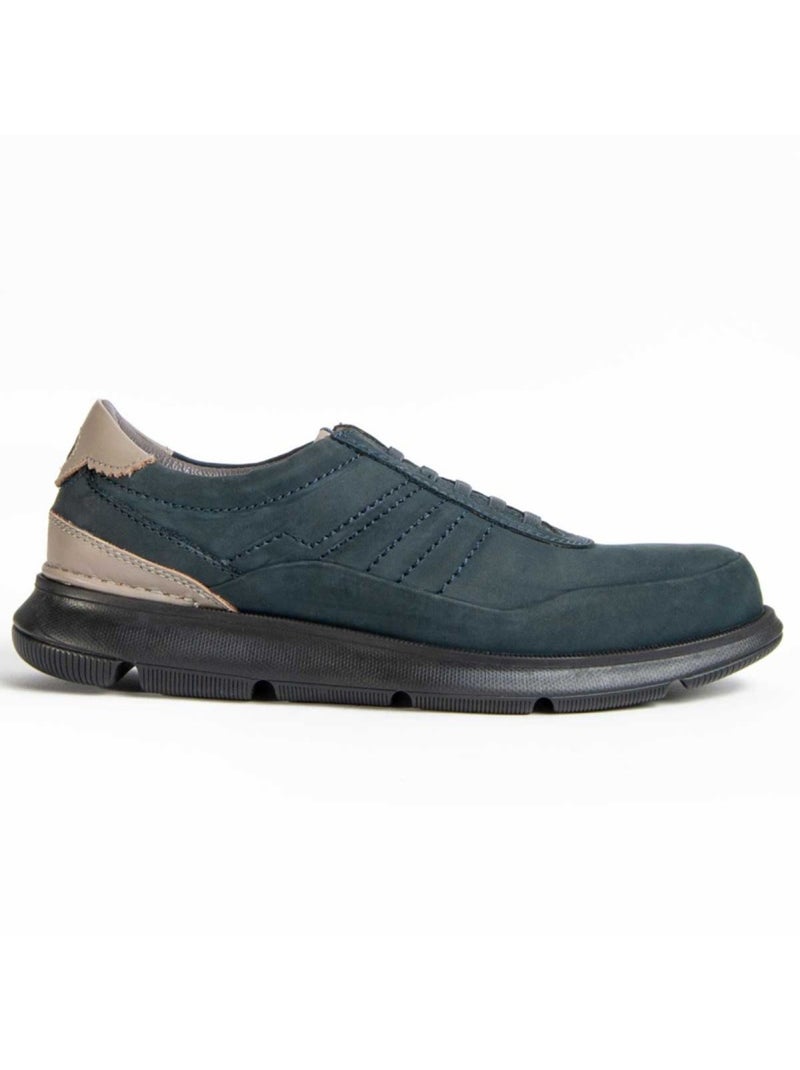 Oxford Couro Natural Purapiel Azul - Kiabi