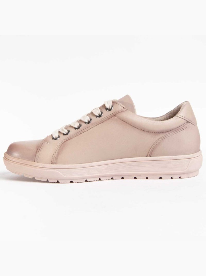 Oxford Couro Natural Purapiel Branco - Kiabi