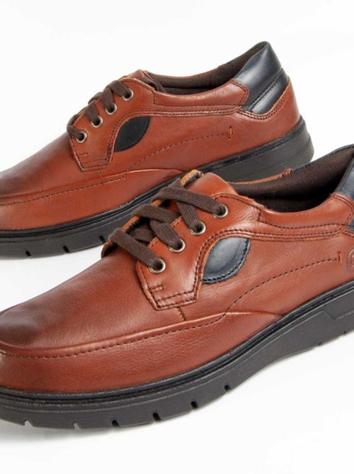 Oxford Couro Natural Purapiel - Kiabi