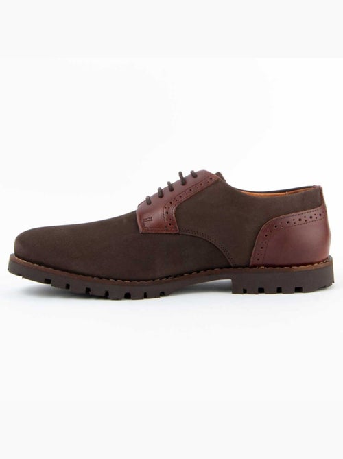 Oxford Couro Natural Purapiel - Kiabi