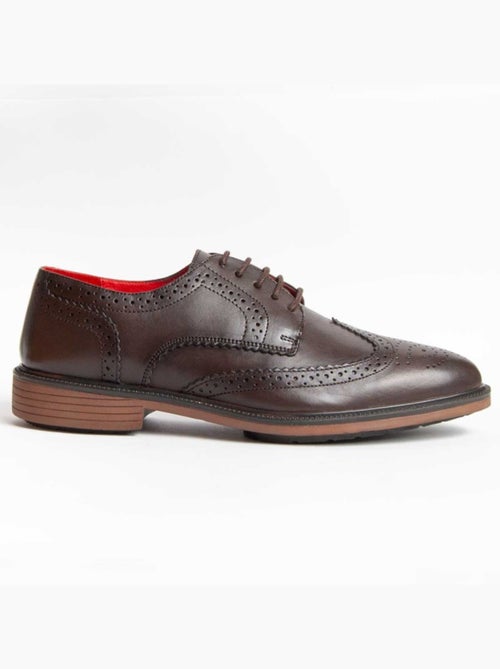 Oxford Couro Natural Purapiel - Kiabi Oxford Couro Natural Purapiel - Kiabi