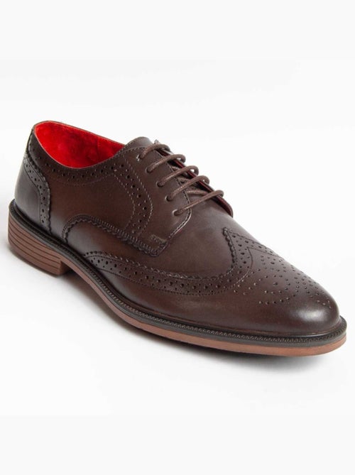 Oxford Couro Natural Purapiel - Kiabi Oxford Couro Natural Purapiel - Kiabi